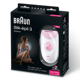 Épilateur et rasoir BRAUN Silk-épil 3 - 3270 Jambes et Corps
