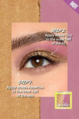 Maybelline - Palette Yeux Color Rivals Assertive X Coy