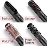 Brosse soufflante, 1000W, brosse à poils souples, mm thermique 38mm  (AS126E)