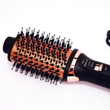 Ivano Pro Brosse Chauffante 4-en-1 – Séchage, Lissage et Volume en Un Seul Geste