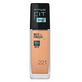 Maybelline - FIT ME FDT MAT PORELESS GLASS SPF22 221