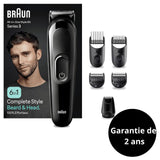 Tondeuse braun hair clipper serie 3 MGK3411